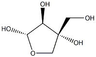 L-Apio-α-D-furanose 结构式