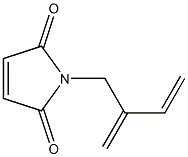 1H-Pyrrole-2,5-dione,1-(2-methylene-3-butenyl)-(9CI) 结构式