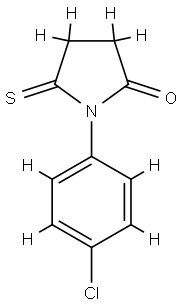 Succinimide,  N-(p-chlorophenyl)thio-  (6CI,7CI,8CI) 结构式