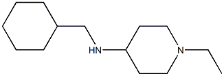 4-Piperidinamine,N-(cyclohexylmethyl)-1-ethyl-(9CI) 结构式