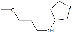 3-Thiophenamine,tetrahydro-N-(3-methoxypropyl)-(9CI) 结构式