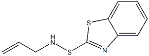 2-Benzothiazolesulfenamide,N-2-propenyl-(9CI) 结构式