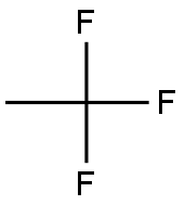 11,1,1-Trifluoroethane 结构式