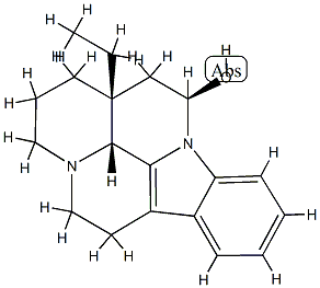 Isoeburnamine 结构式