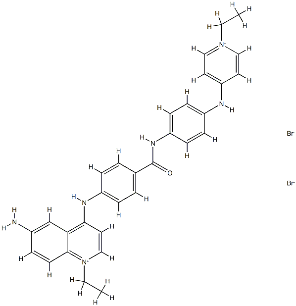 Cain quinolinium 结构式
