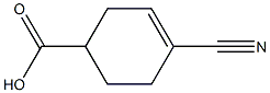 3-Cyclohexene-1-carboxylicacid,4-cyano-(9CI) 结构式