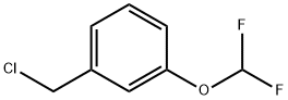 1-(氯甲基)-3-(二氟甲氧基)苯 结构式