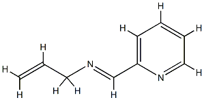 2-Propen-1-amine,N-(2-pyridinylmethylene)-(9CI) 结构式