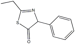 5(4H)-Thiazolone,2-ethyl-4-phenyl-(9CI) 结构式