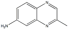 6-Quinoxalinamine,3-methyl-(9CI) 结构式