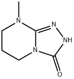 1,2,4-Triazolo[4,3-a]pyrimidin-3(2H)-one,5,6,7,8-tetrahydro-8-methyl-(9CI) 结构式