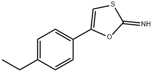 1,3-Oxathiol-2-imine,5-(4-ethylphenyl)-(9CI) 结构式