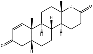 4,5-dihydrotestolactone 结构式