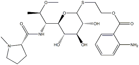 天青菌素 C 结构式