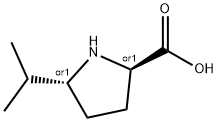 D-Proline, 5-(1-methylethyl)-, (5R)-rel- (9CI) 结构式