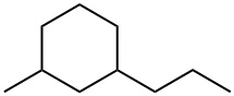 1-甲基-3-丙基环己烷 结构式