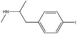 4-Iodo-N,α-dimethylbenzeneethanamine 结构式