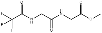 N-(Trifluoroacetyl)-Gly-Gly-OMe 结构式