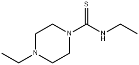 1-Piperazinecarbothioamide,N,4-diethyl-(9CI) 结构式