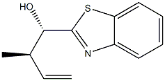 2-Benzothiazolemethanol,alpha-[(1R)-1-methyl-2-propenyl]-,(alphaS)-rel-(9CI) 结构式