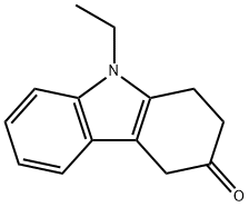 3H-Carbazol-3-one,9-ethyl-1,2,4,9-tetrahydro-(9CI) 结构式