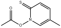 2(1H)-Pyridinethione,1-(acetyloxy)-5-methyl-(9CI) 结构式