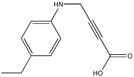 2-Butynoicacid,4-[(4-ethylphenyl)amino]-(9CI) 结构式