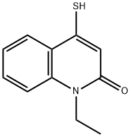 2(1H)-Quinolinone,1-ethyl-4-mercapto-(9CI) 结构式
