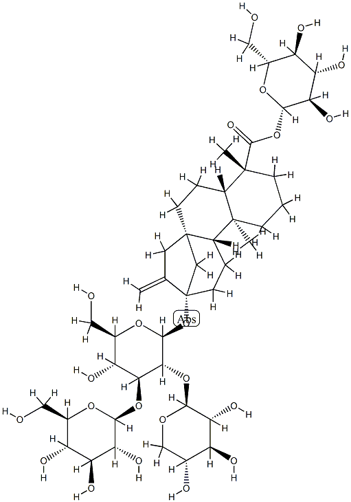 甜菊双糖苷 F 结构式