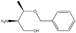 2-Amino-3-benzyloxy-butan-1-ol 结构式