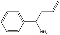 1-phenylbut-3-en-1-amine 结构式