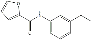 2-Furancarboxamide,N-(3-ethylphenyl)-(9CI) 结构式