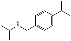 propan-2-yl({[4-(propan-2-yl)phenyl]methyl})amine 结构式