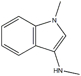 1H-Indol-3-amine,N,1-dimethyl-(9CI) 结构式