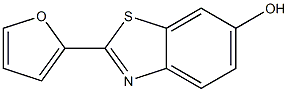 6-Benzothiazolol,2-(2-furanyl)-(9CI) 结构式