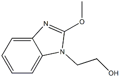 1H-Benzimidazole-1-ethanol,2-methoxy-(9CI) 结构式