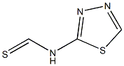 Methanethioamide,  N-1,3,4-thiadiazol-2(3H)-ylidene-,  [N(E)]-  (9CI) 结构式