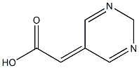 delta5(2H),alpha-Pyrimidineacetic acid (8CI) 结构式