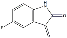 2H-Indol-2-one,5-fluoro-1,3-dihydro-3-methylene-(9CI) 结构式