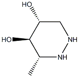 4,5-Pyridazinediol,hexahydro-3-methyl-,(3R,4R,5R)-rel-(9CI) 结构式