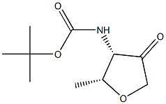 D-threo-2-Pentulose, 1,4-anhydro-3,5-dideoxy-3-[[(1,1- 结构式
