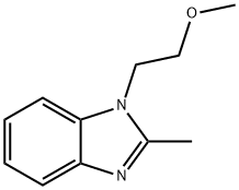 1H-Benzimidazole,1-(2-methoxyethyl)-2-methyl-(9CI) 结构式