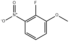 2-氟-1-甲氧基-3-硝基苯 结构式