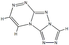 1,2,4-Triazolo[4,3:1,5][1,2,4]triazolo[3,4-c][1,2,4]triazine(9CI) 结构式