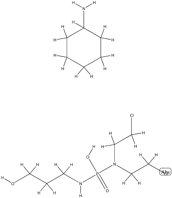 CYTOXALALCOHOLCYCLOHEXYLAMINESALT 结构式