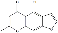 Demethylvisnagin 结构式