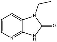 2H-Imidazo[4,5-b]pyridin-2-one,1-ethyl-1,3-dihydro-(9CI) 结构式