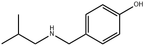 4-{[(2-methylpropyl)amino]methyl}phenol 结构式