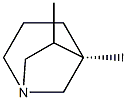 1-Azabicyclo[3.2.1]octane,5,6-dimethyl-,(1R,5S)-rel-(9CI) 结构式