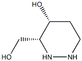 3-Pyridazinemethanol,hexahydro-4-hydroxy-,(3R,4R)-rel-(9CI) 结构式